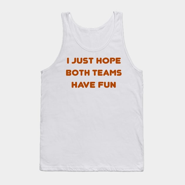 Super Bowl Tank Top by awesomeshirts